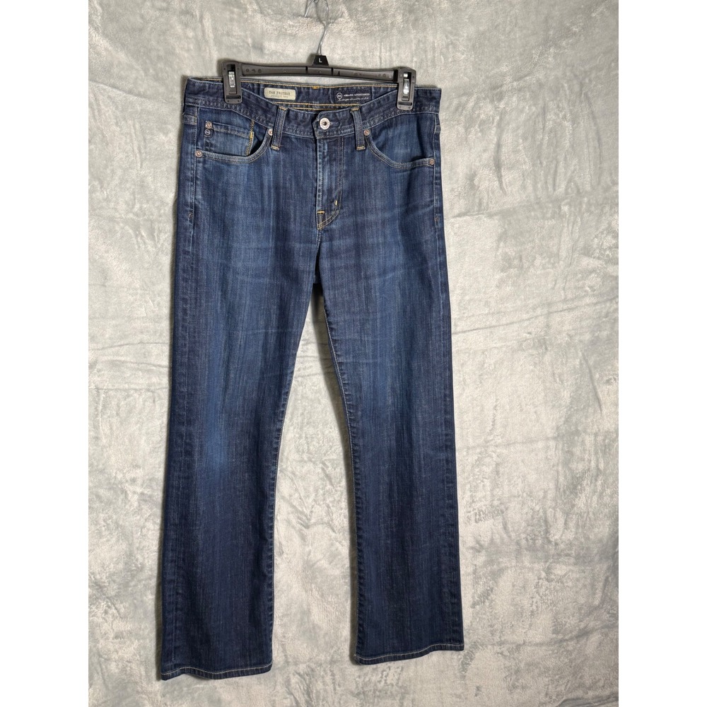 AG Adriano Goldschmied The Protege Straight Leg Jeans Mens 32x30 Dark Wash Blue‎